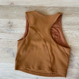 LULULEMON RIBBED ASYMMETRICAL YOGA TANK TOP